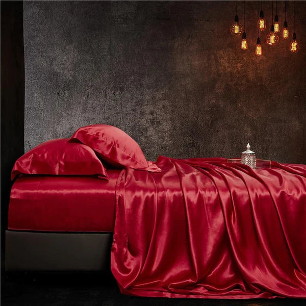 Grace Luxury Pure Mulberry Silk Bedding Set