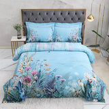 Flora Egyptian Cotton Duvet Cover Set