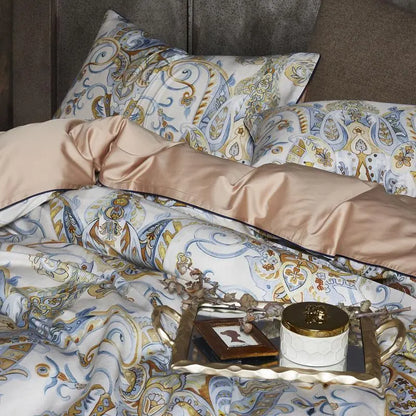 Eliana Egyptian Cotton Duvet Cover Set