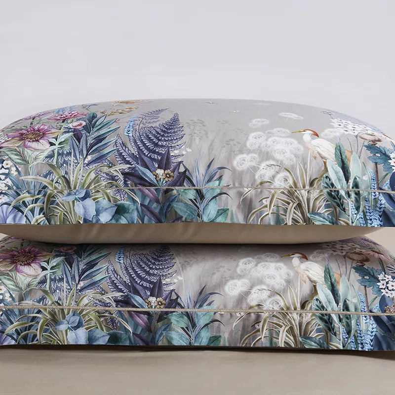 Flora Egyptian Cotton Duvet Cover Set