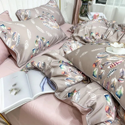 Evianna Egyptian Cotton Duvet Cover Set