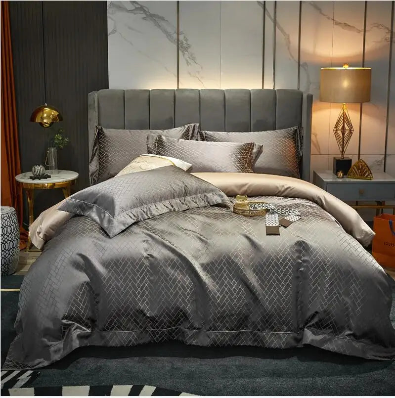 Sophia Egyptian Cotton Duvet Cover Set