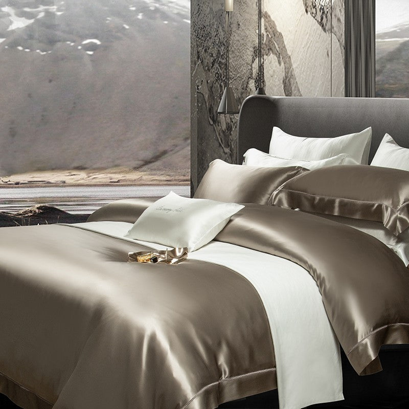 Silvia Luxury Pure Mulberry Silk Bedding Set