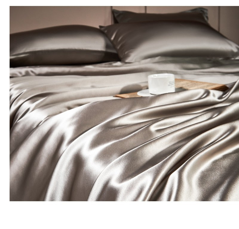 Antoinette Luxury Pure Mulberry Silk Bedding Set