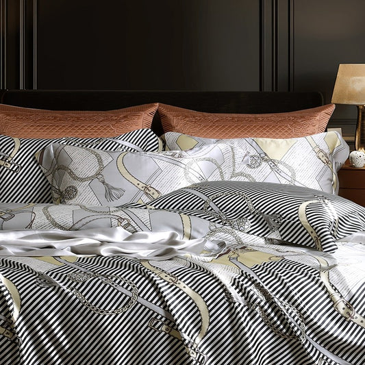 Katherine Luxury Pure Mulberry Silk Bedding Set