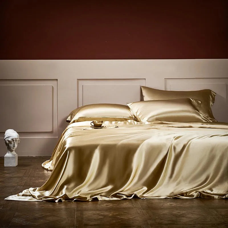 Antoinette Luxury Pure Mulberry Silk Bedding Set