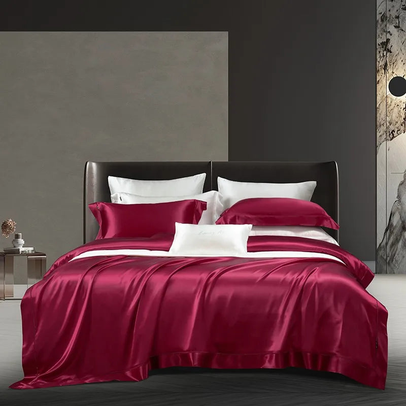 Silvia Luxury Pure Mulberry Silk Bedding Set