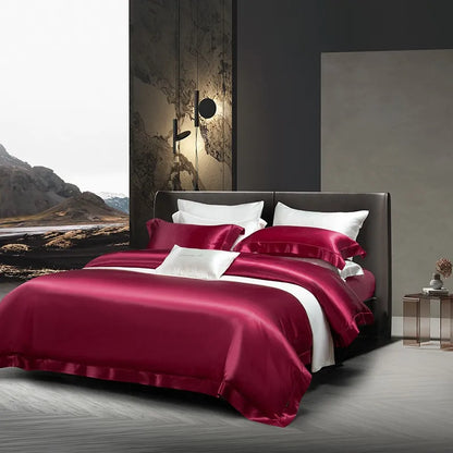 Silvia Luxury Pure Mulberry Silk Bedding Set