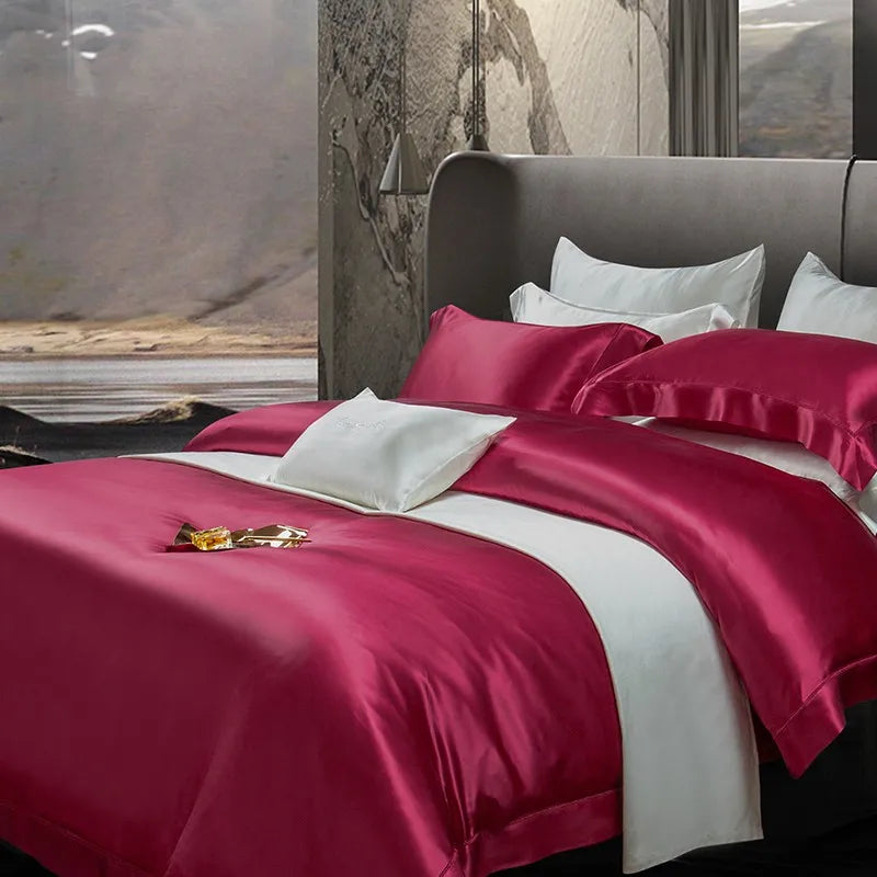 Silvia Luxury Pure Mulberry Silk Bedding Set