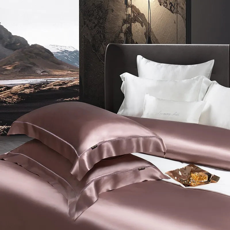 Silvia Luxury Pure Mulberry Silk Bedding Set