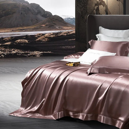 Silvia Luxury Pure Mulberry Silk Bedding Set