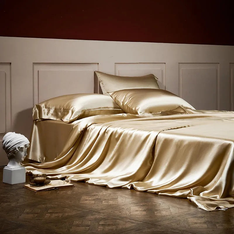 Antoinette Luxury Pure Mulberry Silk Bedding Set