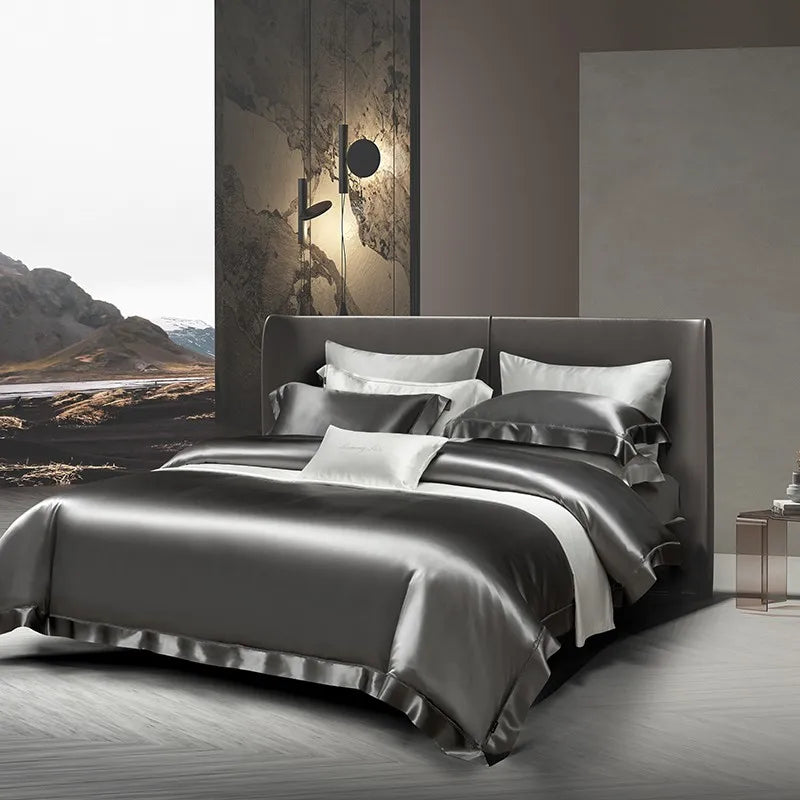 Silvia Luxury Pure Mulberry Silk Bedding Set