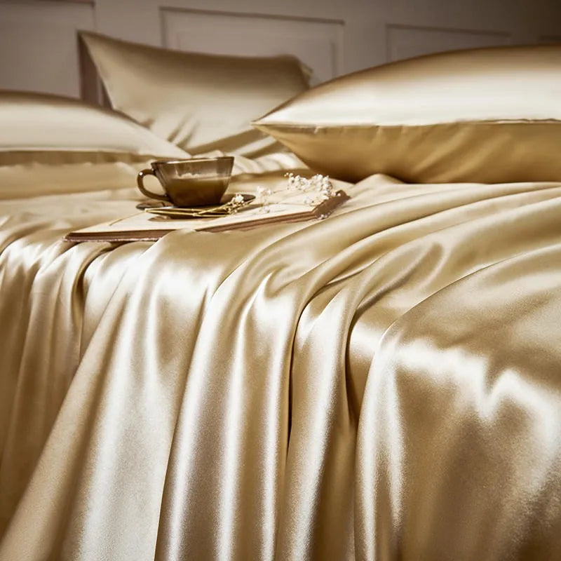 Antoinette Luxury Pure Mulberry Silk Bedding Set