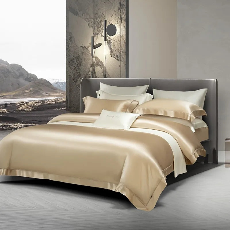 Silvia Luxury Pure Mulberry Silk Bedding Set