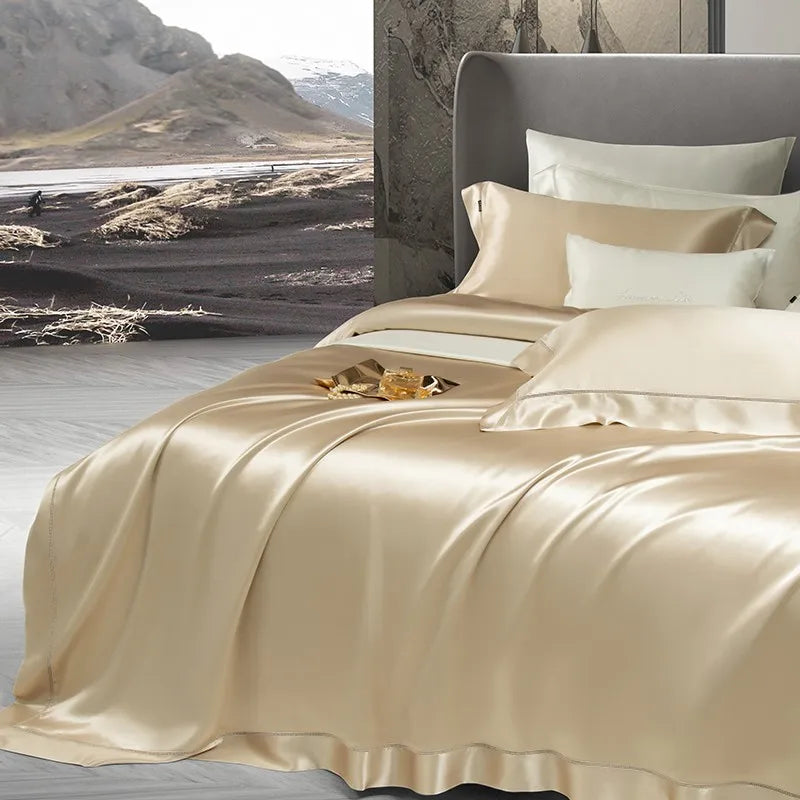 Silvia Luxury Pure Mulberry Silk Bedding Set