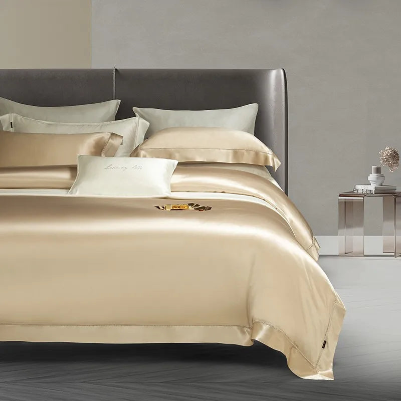 Silvia Luxury Pure Mulberry Silk Bedding Set