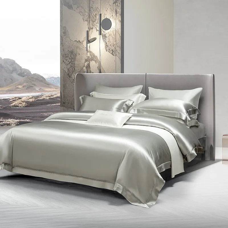 Silvia Luxury Pure Mulberry Silk Bedding Set