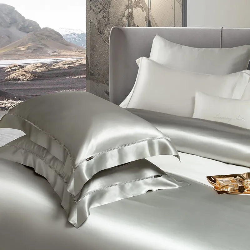 Silvia Luxury Pure Mulberry Silk Bedding Set