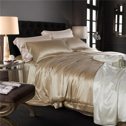 Grace Luxury Pure Mulberry Silk Bedding Set