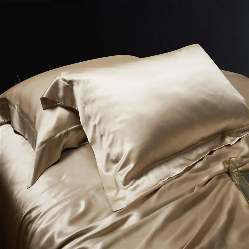 Grace Luxury Pure Mulberry Silk Bedding Set