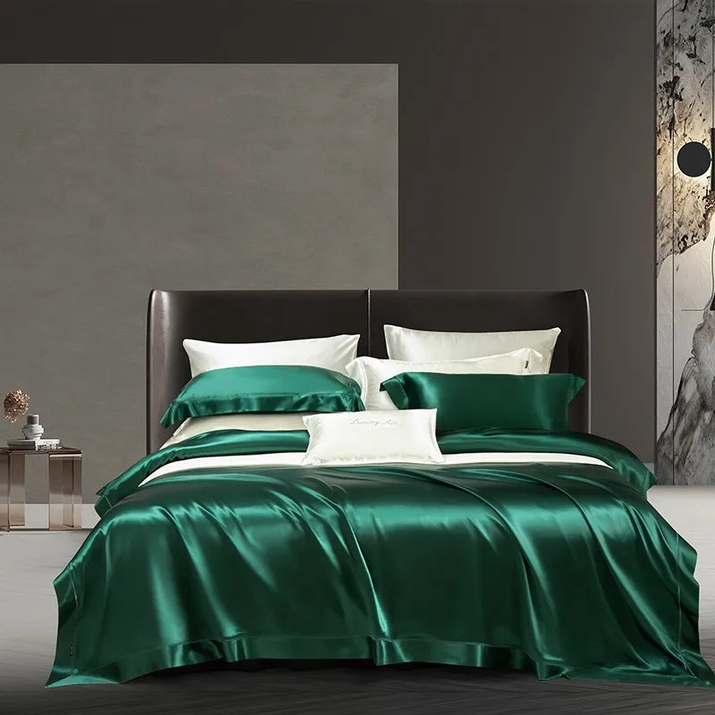 Silvia Luxury Pure Mulberry Silk Bedding Set