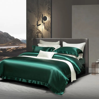 Silvia Luxury Pure Mulberry Silk Bedding Set