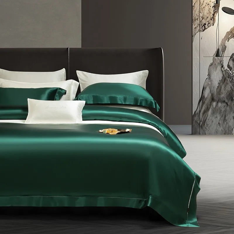 Silvia Luxury Pure Mulberry Silk Bedding Set