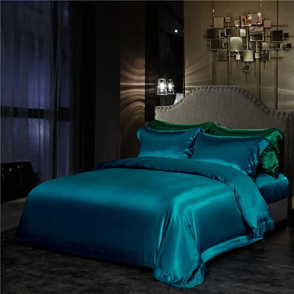 Grace Luxury Pure Mulberry Silk Bedding Set