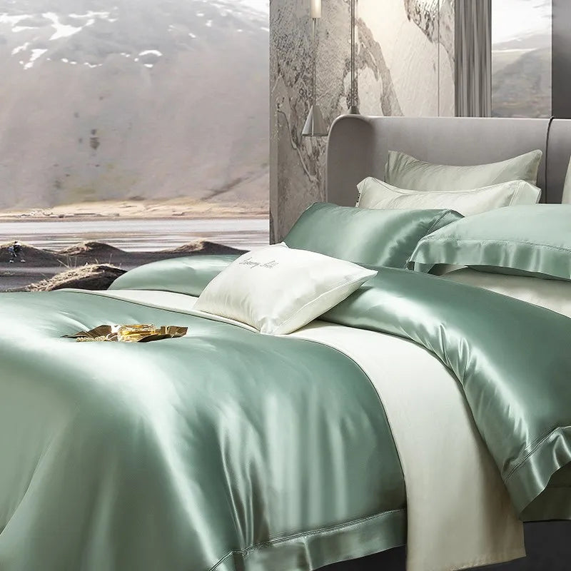 Silvia Luxury Pure Mulberry Silk Bedding Set