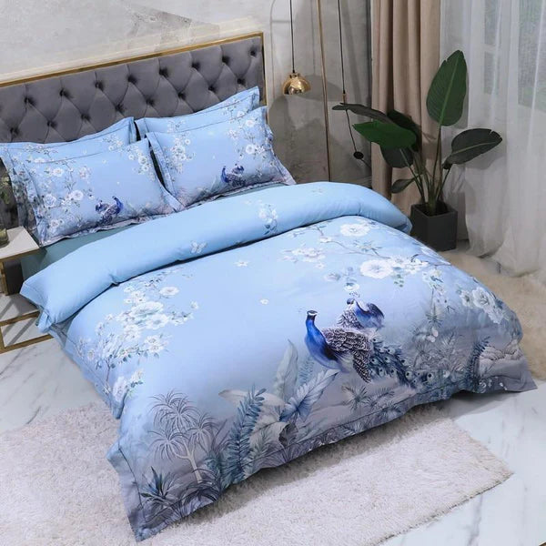 Mira Egyptian Cotton Duvet Cover Set