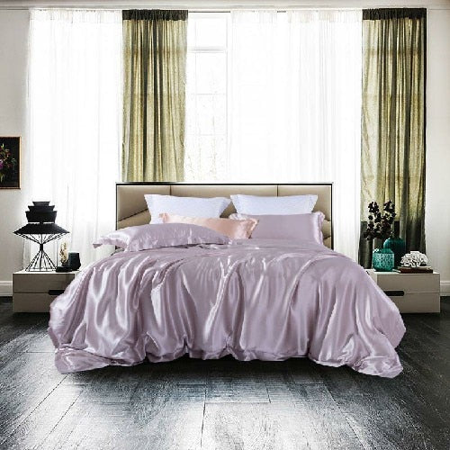 Serena Luxury Pure Mulberry Silk Bedding Set