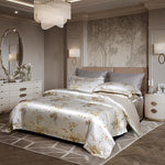 Elvira Luxury Pure Mulberry Silk Bedding Set